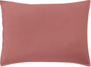 Taie D'Oreiller - 100% Percale De Coton Lavé 80Fils - Vieux Rose