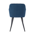 Velvet - Lot De 2 Chaises - Velours - Bleu