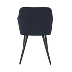 Velvet - Lot De 2 Chaises - Velours - Bleu Marine