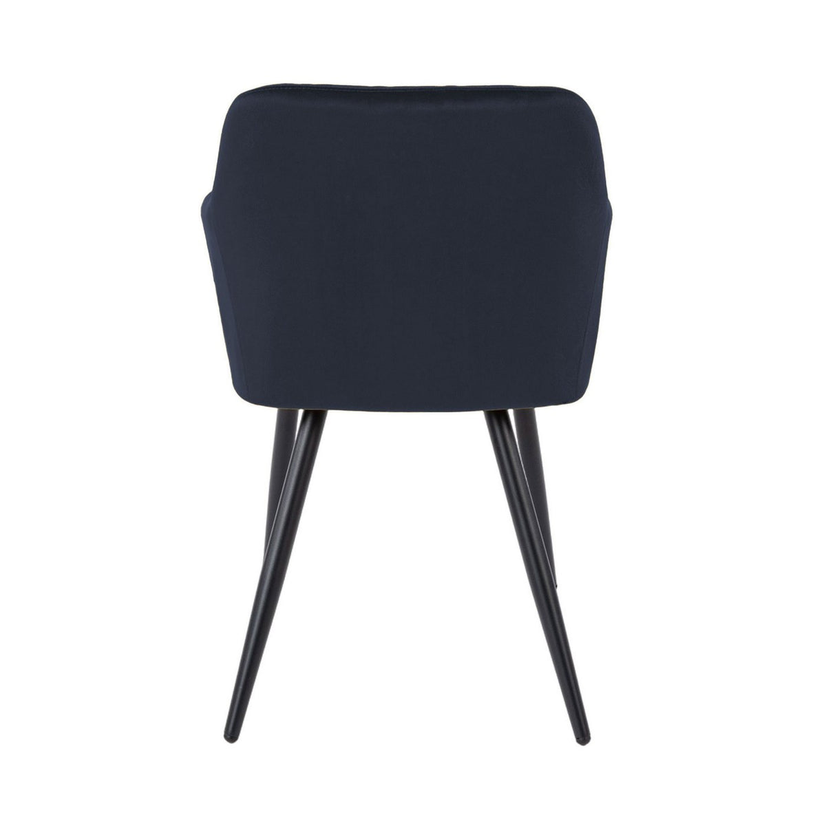 Velvet - Lot De 2 Chaises - Velours - Bleu Marine
