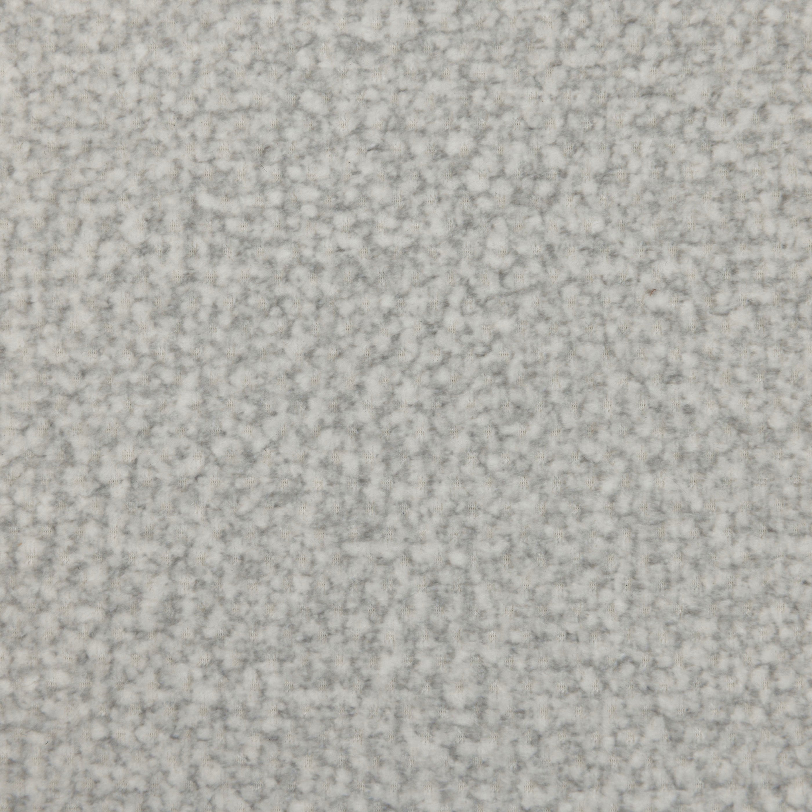 Fauteuil Rond Loveuse Pivotante + Coffre En Tissu Texturé - Gris