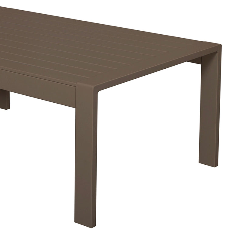 Acapulco - Table Basse De Jardin En Aluminium - Taupe