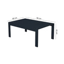 Acapulco - Table Basse De Jardin En Aluminium - Anthracite