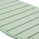 Baca - Table De Jardin Ovale En Métal - Vert