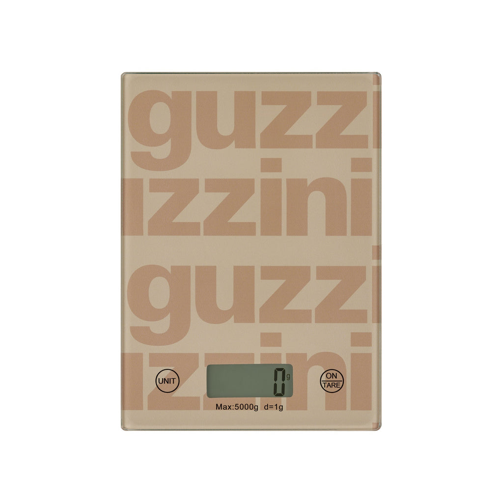 Báscula de cocina de vidrio rectangular