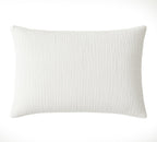 Pur - Taie D'Oreiller - 100% Gaze De Coton Lavé - Blanc Pur