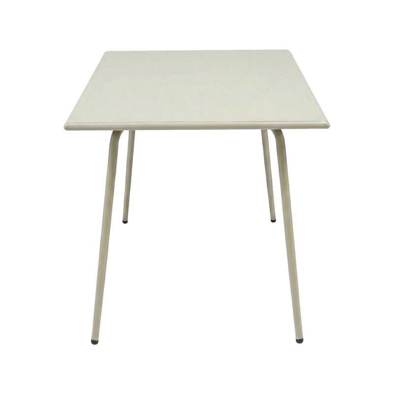 Baca - Table De Jardin En Métal - Beige