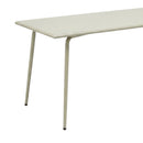 Baca - Table De Jardin En Métal - Beige