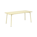 Baca - Table De Jardin En Métal - Crème