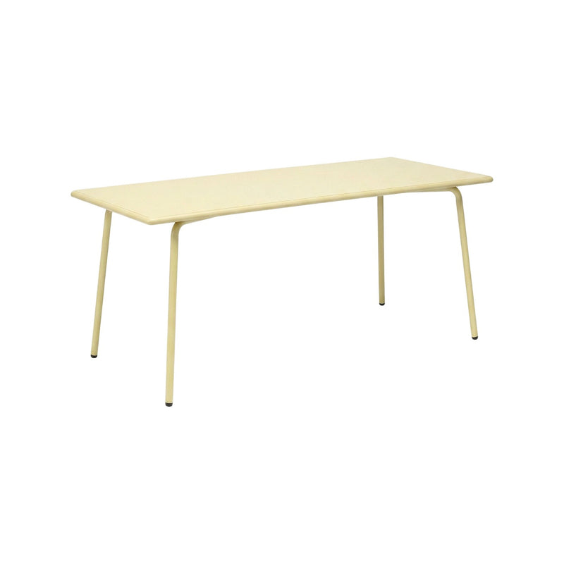 Baca - Table De Jardin En Métal - Crème