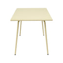 Baca - Table De Jardin En Métal - Crème