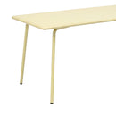Baca - Table De Jardin En Métal - Crème