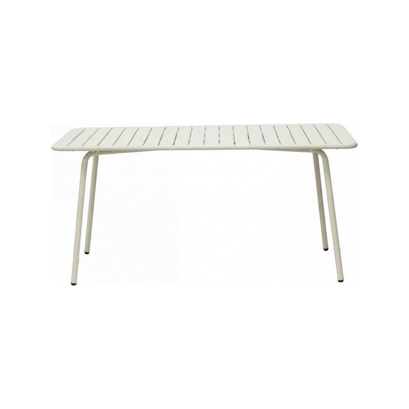 Baca - Table De Jardin En Métal - Beige