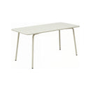 Baca - Table De Jardin En Métal - Beige