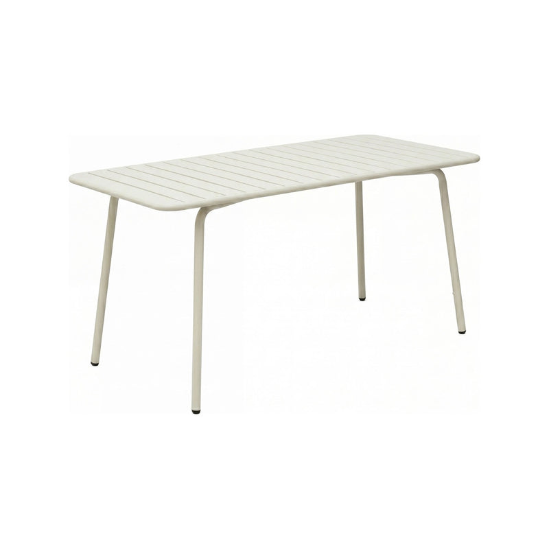 Baca - Table De Jardin En Métal - Beige