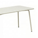 Baca - Table De Jardin En Métal - Beige