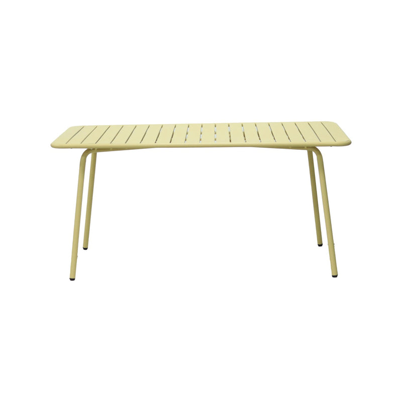 Baca - Table De Jardin En Métal - Crème