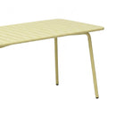 Baca - Table De Jardin En Métal - Crème