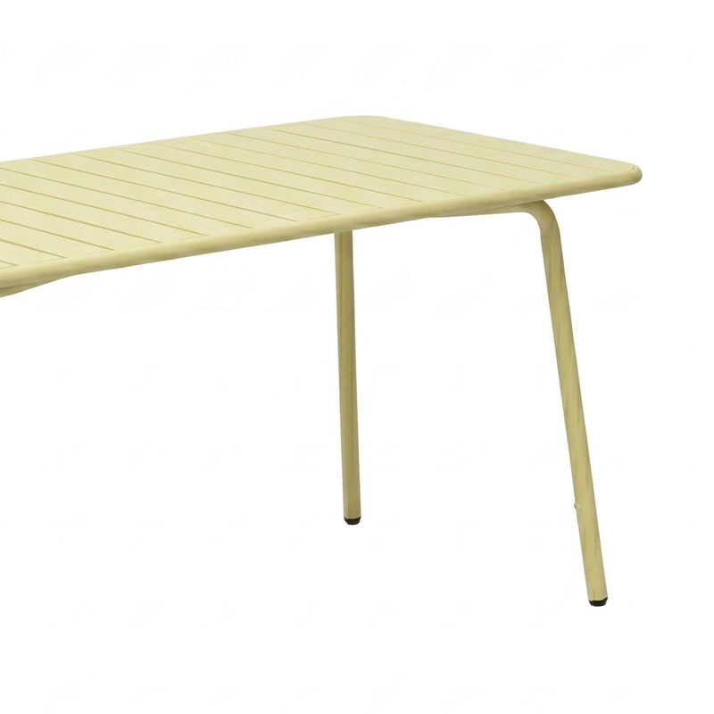 Baca - Table De Jardin En Métal - Crème