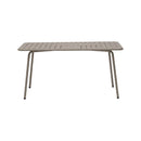 Baca - Table De Jardin En Métal - Taupe