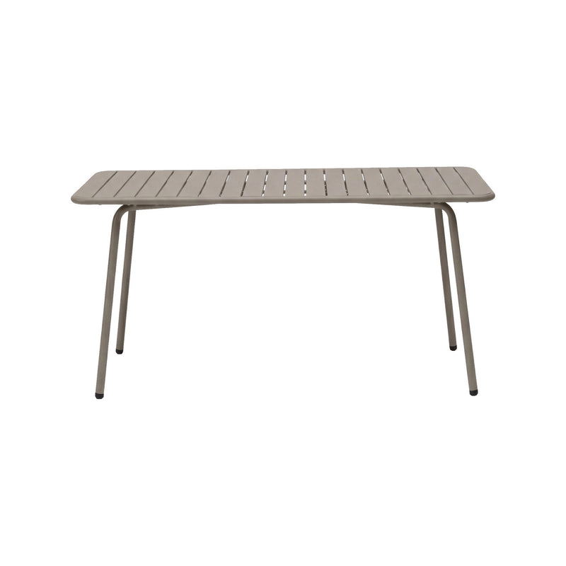 Baca - Table De Jardin En Métal - Taupe