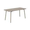 Baca - Table De Jardin En Métal - Taupe