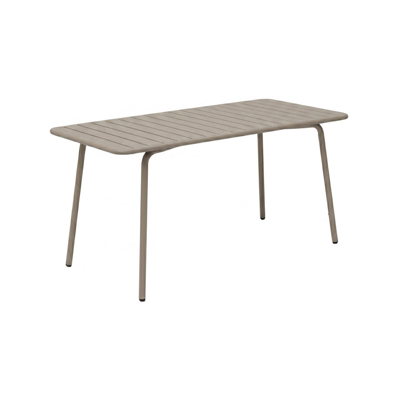 Baca - Table De Jardin En Métal - Taupe