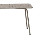 Baca - Table De Jardin En Métal - Taupe