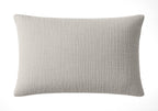 Pur - Pillowcase - 100% Washed Cotton Gauze - Glacier Grey