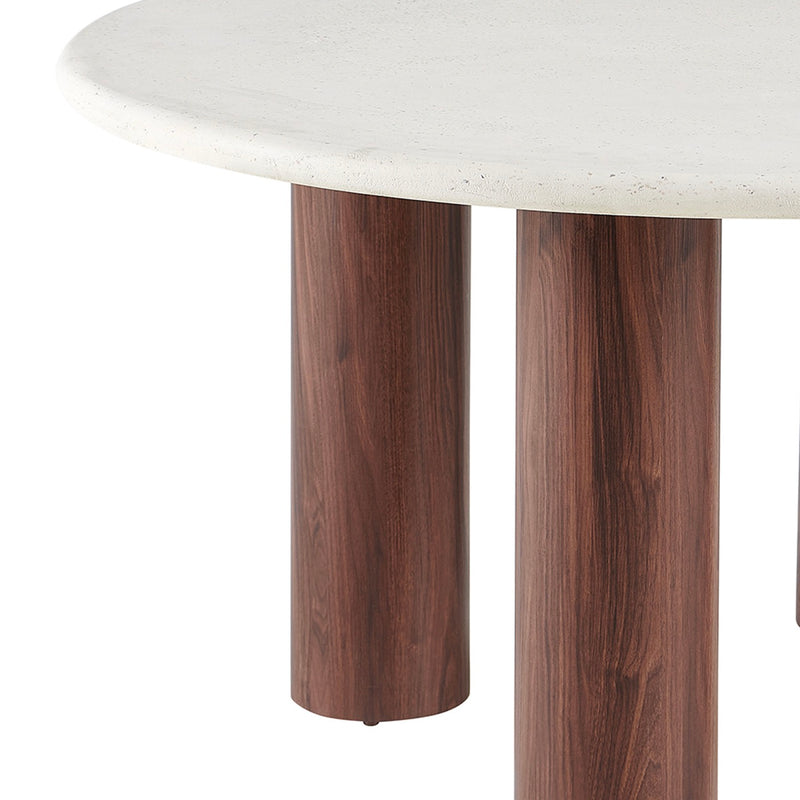 Table Repas Ronde - Beige
