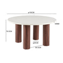 Table Repas Ronde - Beige
