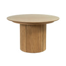 Constance - Table Extensible Avec Rangement - Chêne
