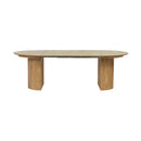 Constance - Table Extensible Avec Rangement - Chêne