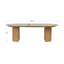 Constance - Table Extensible Avec Rangement - Chêne
