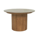 Constance - Table Extensible Avec Rangement - Chêne Brun