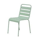 Baca - Ensemble Table De Jardin + 6 Chaises En Métal - Vert