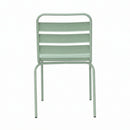 Baca - Ensemble Table De Jardin + 6 Chaises En Métal - Vert