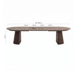 Constance - Table À Manger Ronde Extensible - Chêne Brun