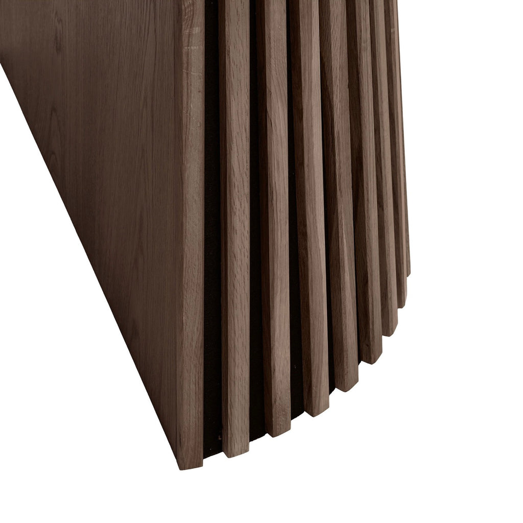 Constance - Table À Manger Ronde Extensible - Chêne Brun