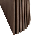 Constance - Table À Manger Ronde Extensible - Chêne Brun