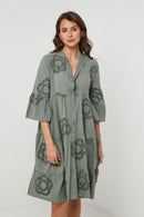 Robe Chemise - Kaki - Femme