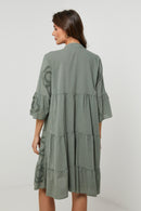 Robe Chemise - Kaki - Femme