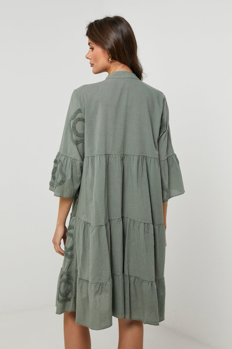 Robe Chemise - Kaki - Femme