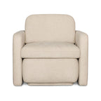 Kova - Fauteuil Design Avec Table Basse Relevable - Beige