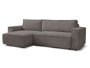 Nihad - Sofá esquinero convertible reversible - Pana