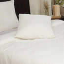 Parure Gaze De Microfibre Blanc