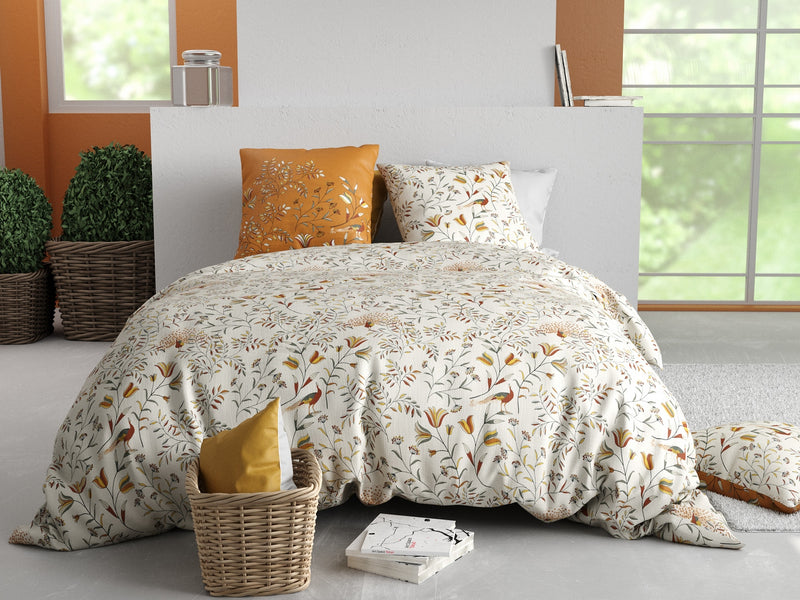 Parure De Lit - 3 Pièces - 100% Coton 57 Fils - Demil