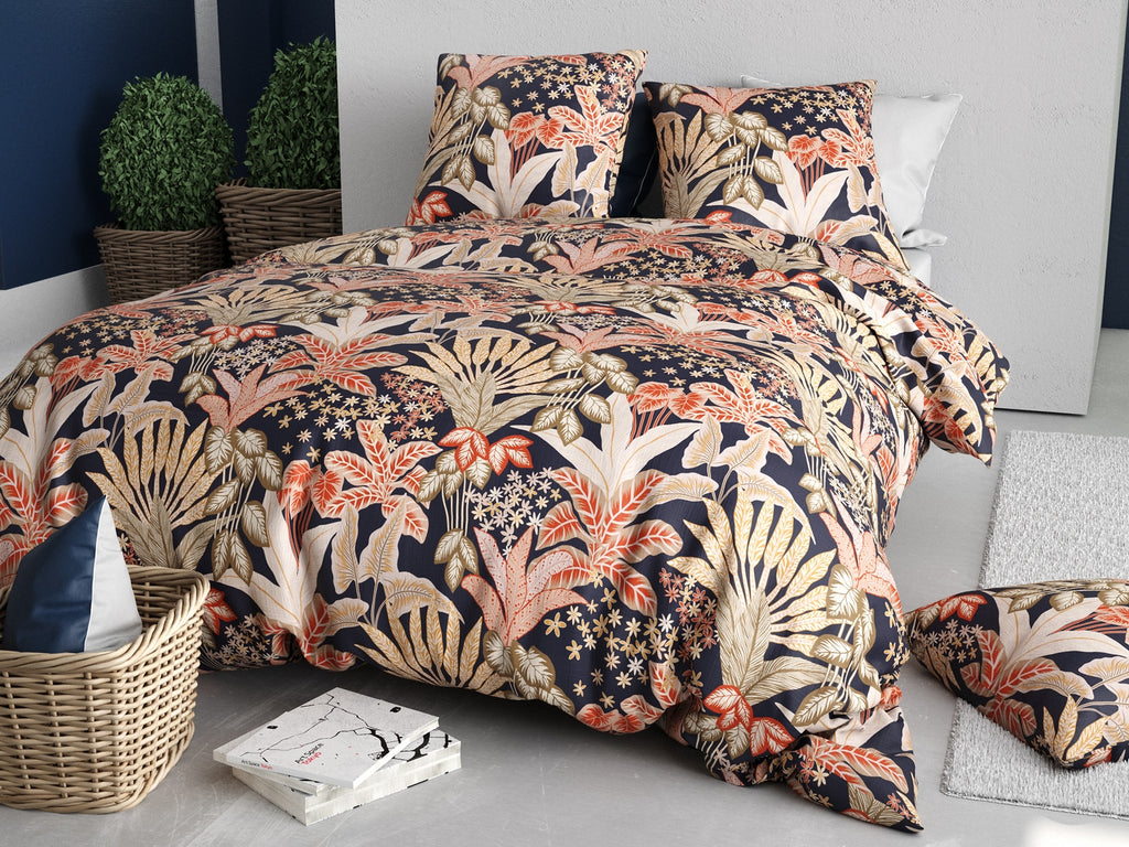 Juego De Cama - 3 Piezas - 100% Algodón 57 Hilos - Lousiane