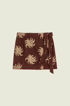 Falda Mocha Ember Cove Wrap - Marrón