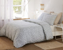 Parure de Lit Complète - 3 pièces - 100% Gaze de Coton - Imprimé Edana